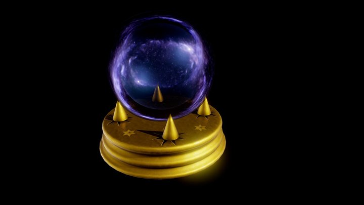 Crystal Ball 3D Model
