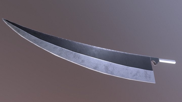 Ichigo`s sword 3D Model