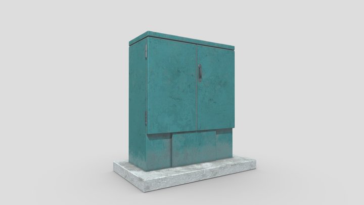 Electric Box 3D Model