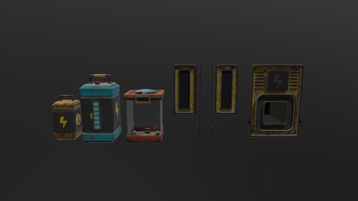 Battery Assets | Poppy Playtime Chapter 3 3D Model