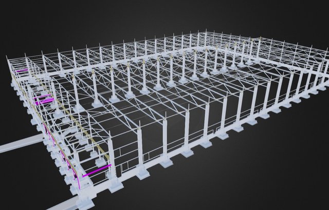 Logistics center Mediaprint 3D Model