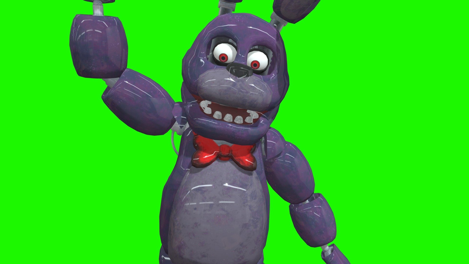 Bonnie  FNAF AR - Download Free 3D model by MrSpringMen (@MrSpringMen)  [68ea2bc]