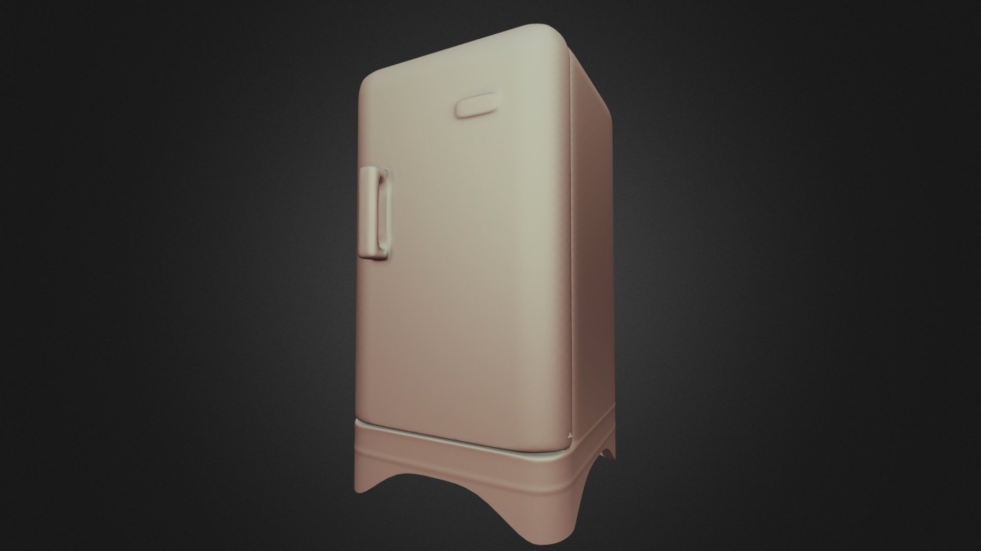 Old refrigerator