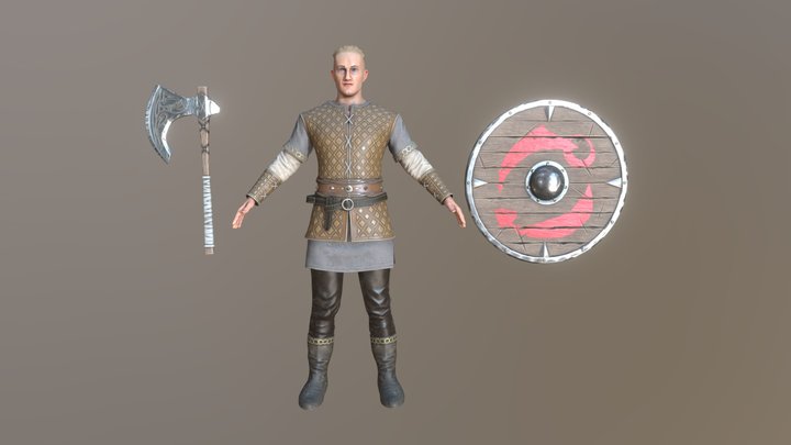 Viking 3D Model