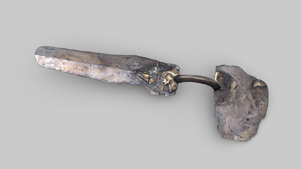 Silber Fibula