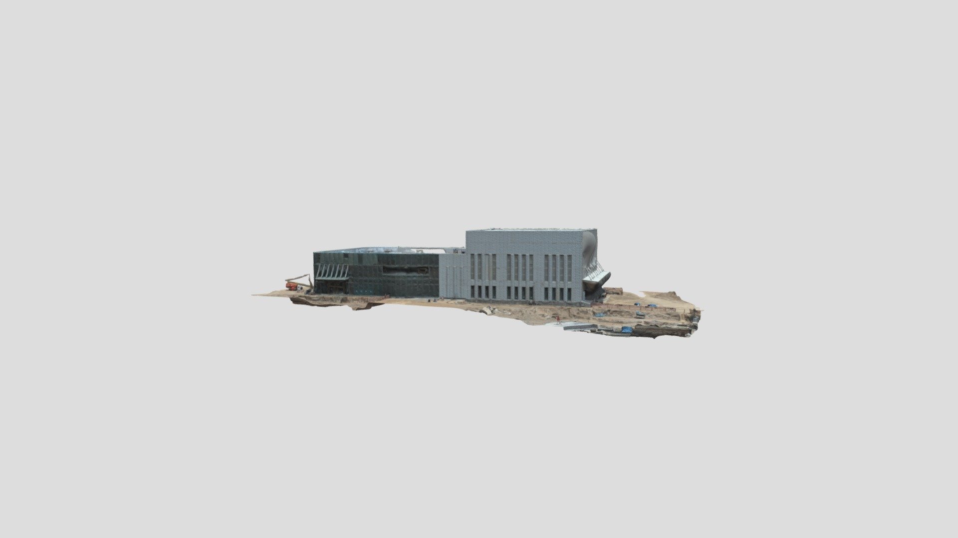 3D Model PTIC Building