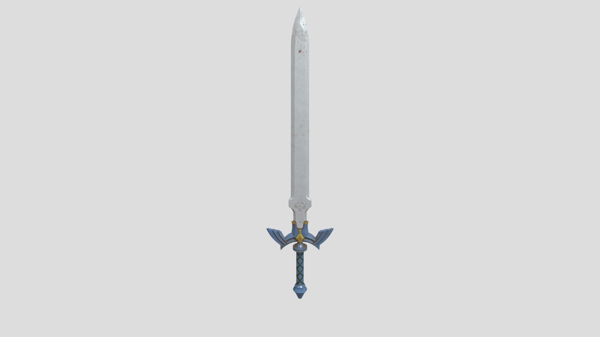 The Legend of Zelda - Master Sword Fan Art - 3D model by FrostiWolff ...