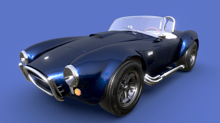 Shelby Cobra 427 3D Model