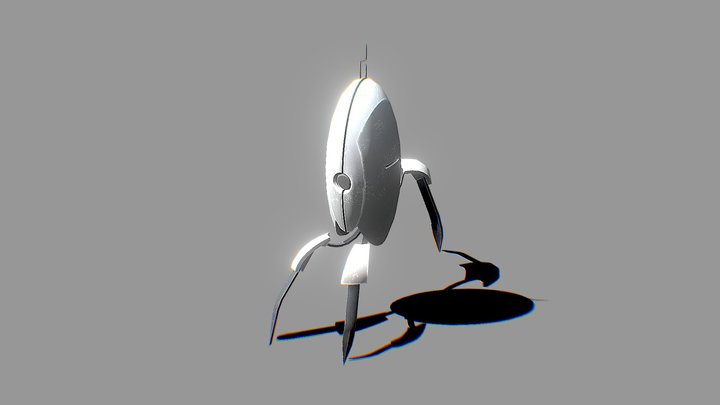 Turret (Portal) 3D Model