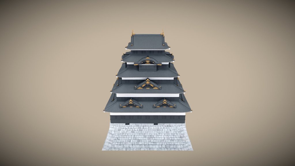 【3DScan】江戸城　寛永度天守閣   Edo Castle