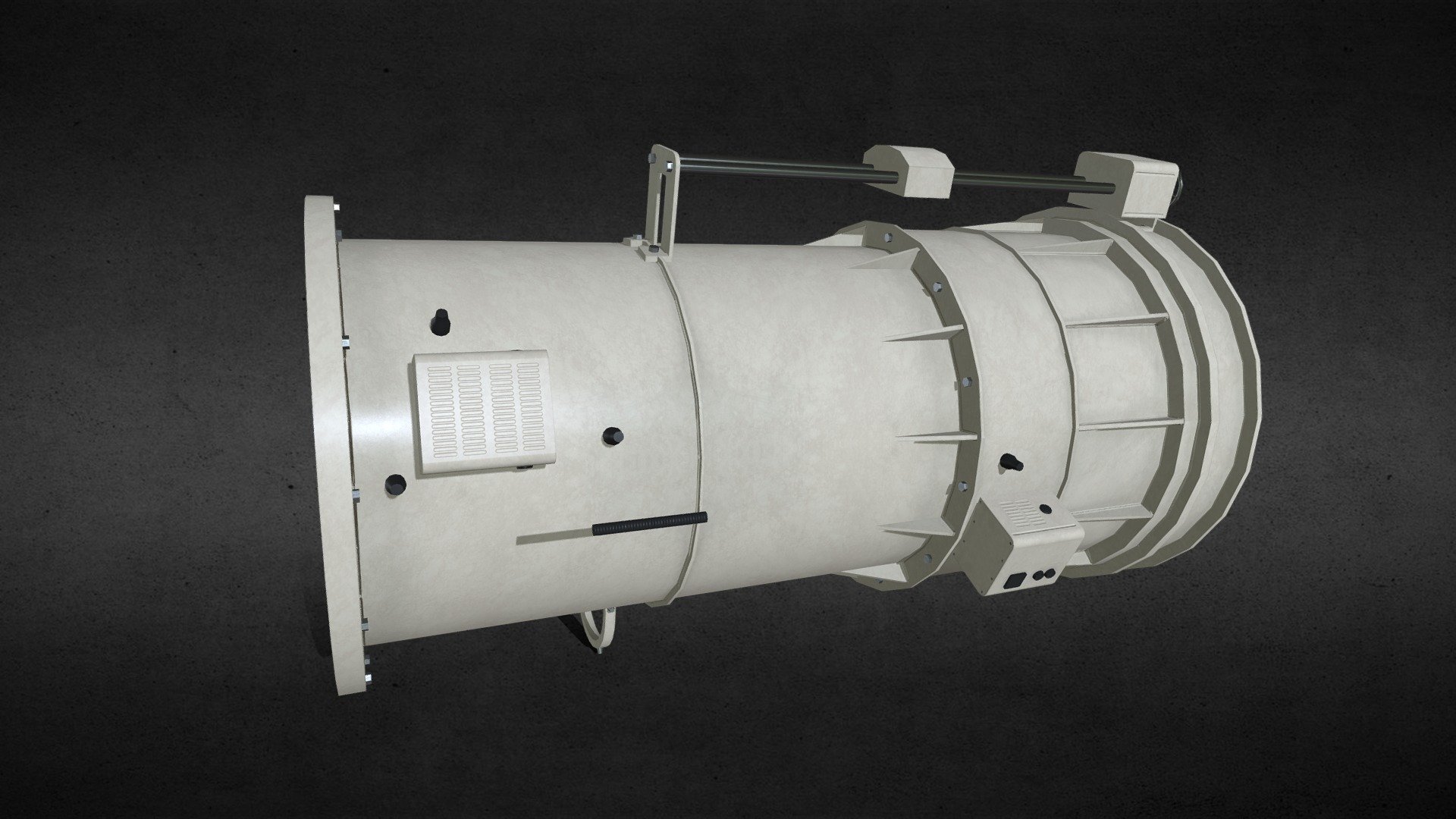 Old soviet telescope AZT2 (in progress)