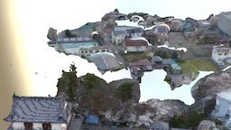 白石城 3D Model