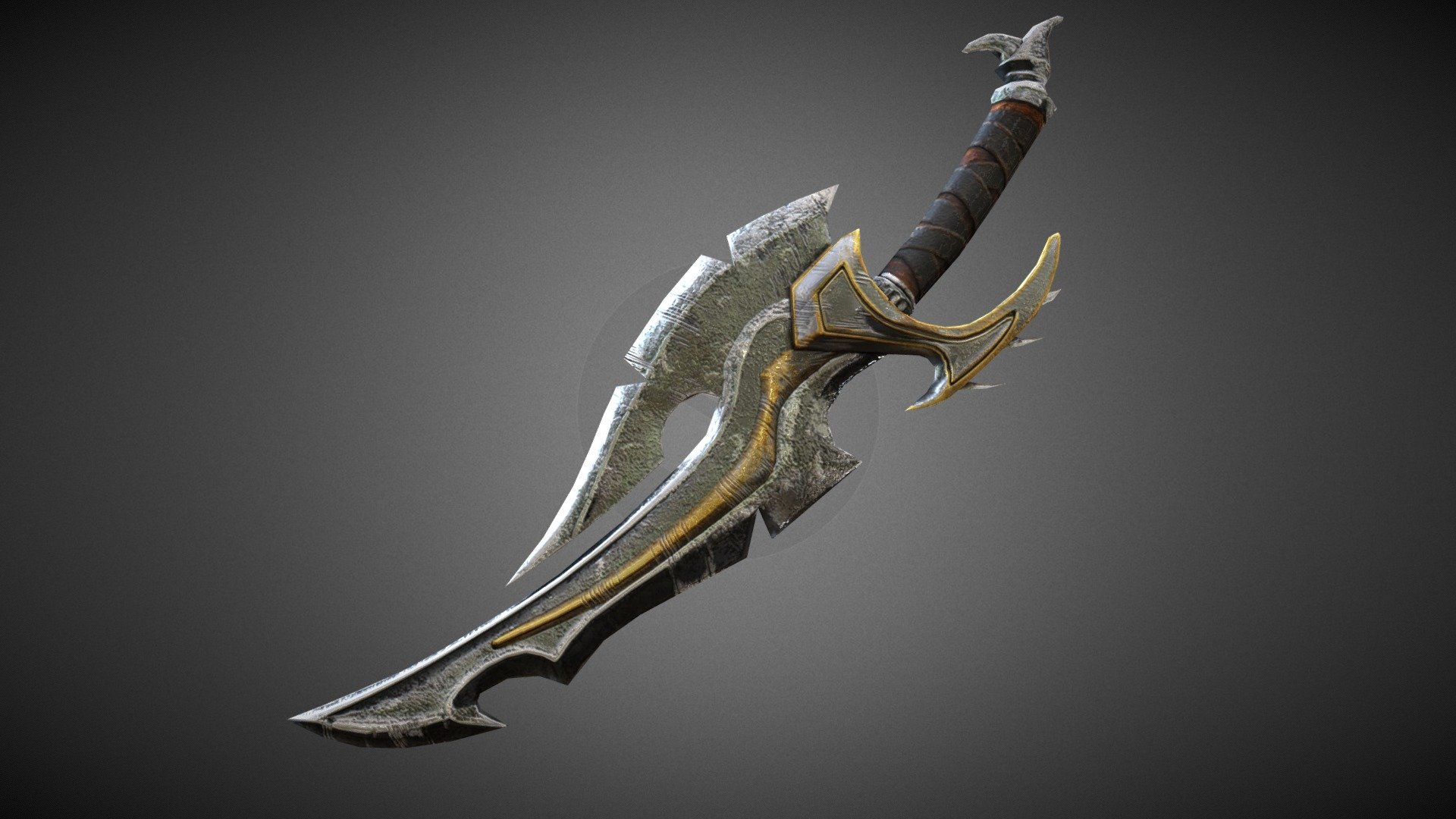 Steel Dagger - 3D model by Noob Model :D (@koontanch) [944f601] - Sketchfab