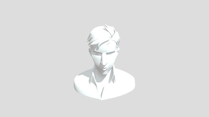 DISPATCH - Robert Robertson Bust 3D Model