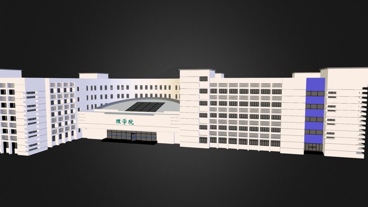 Faculty of Science of NUAA 3D Model
