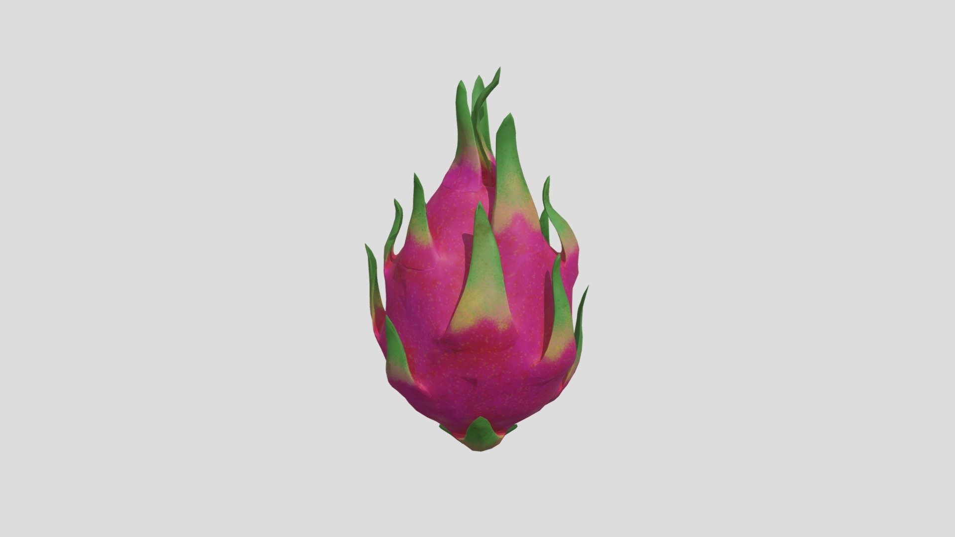 Dragon Fruit - 3D model by amsiu [9450e02] - Sketchfab