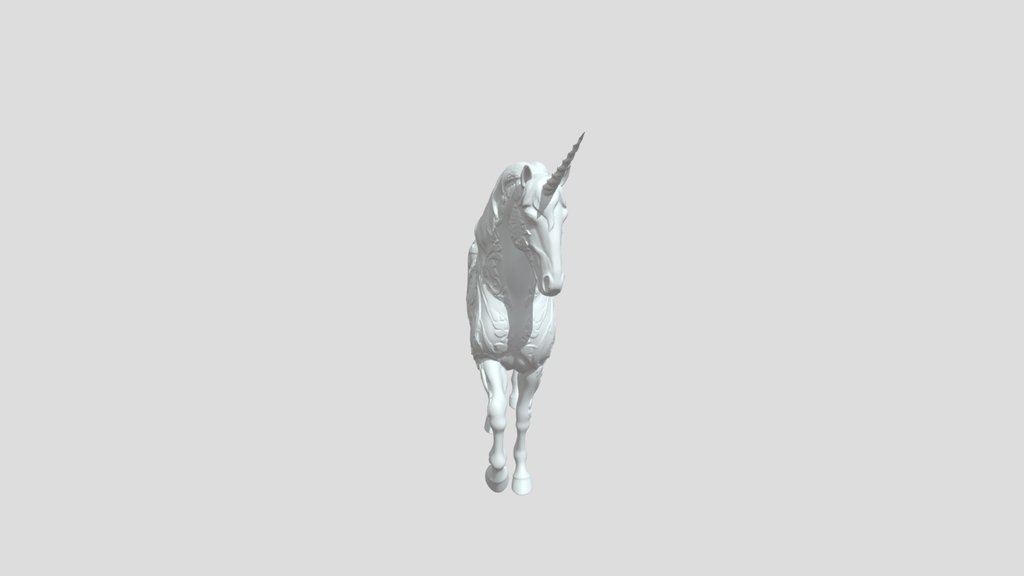 Auric Unicorn on a Cloud