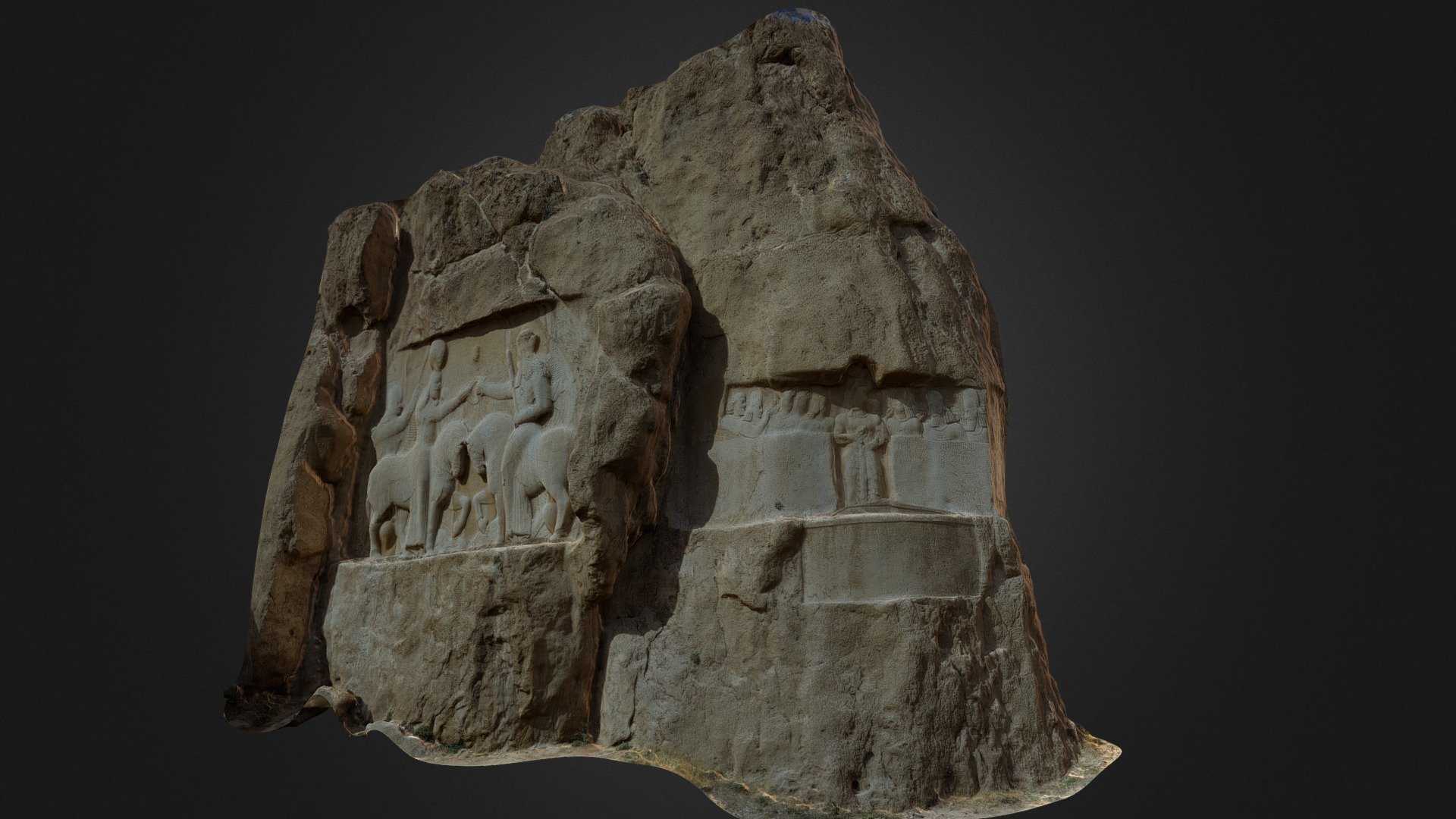 Rilievi sasanidi a Naqsh-e Rostam (Fars, Iran)