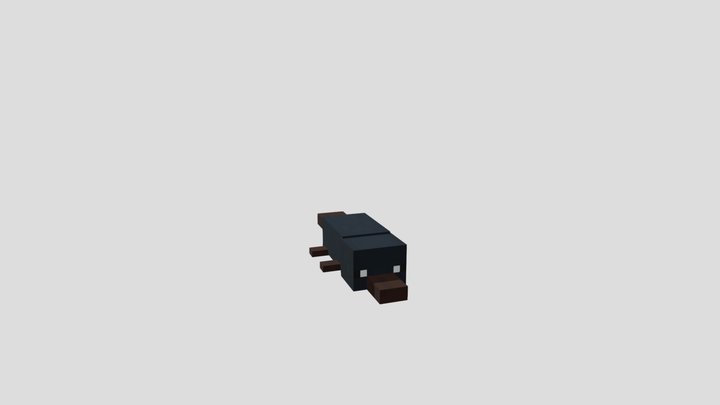 Minecraft Platypus 3D Model