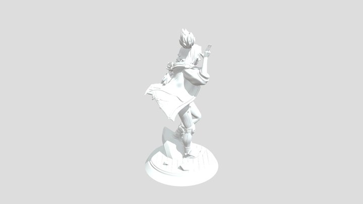 Zeri League of Legends 3D print model 3D Model