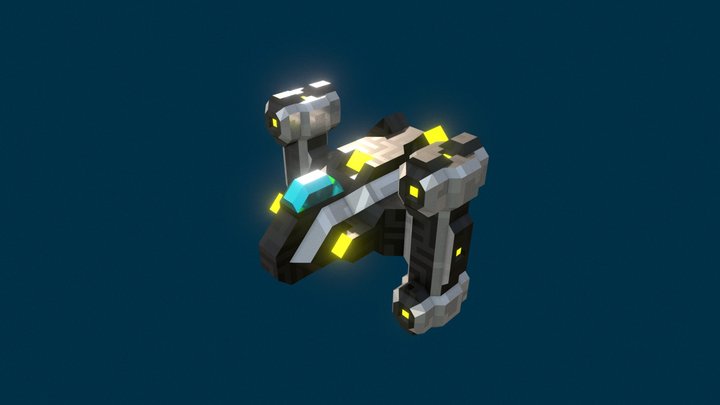 Manager - Spaceship 3D Model