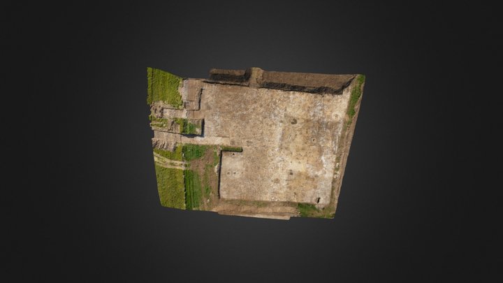 Port en bessin Castel 2 3D Model