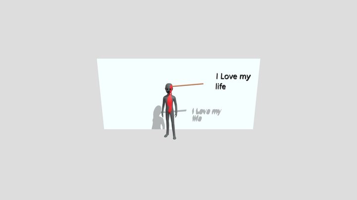 Love My Life 3D Model