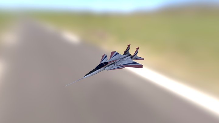 F-15_Active 3D Model