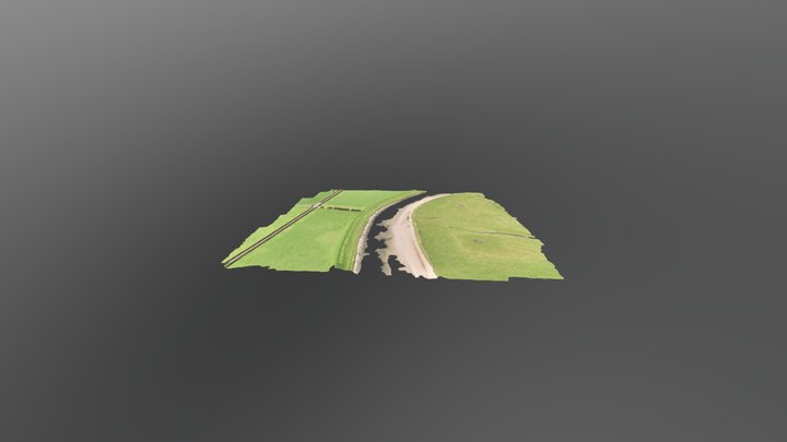 River Kent Pix4d Simplified 3d Mesh 3D Model