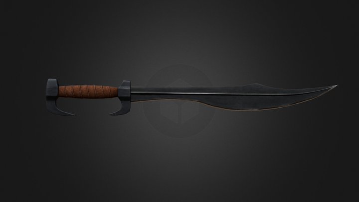 Spartan Sword 3D Model
