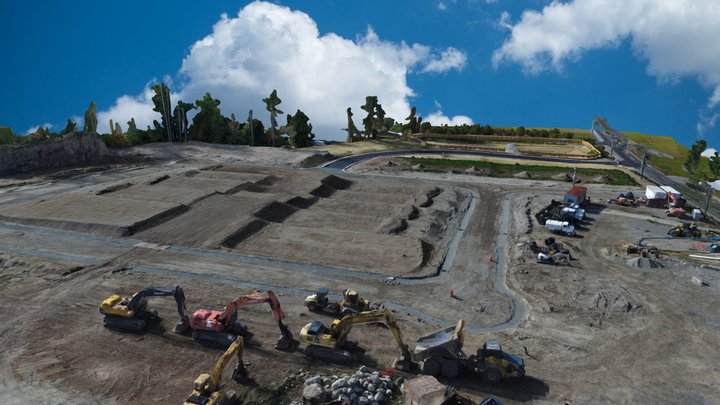 Construction Site 3D Model