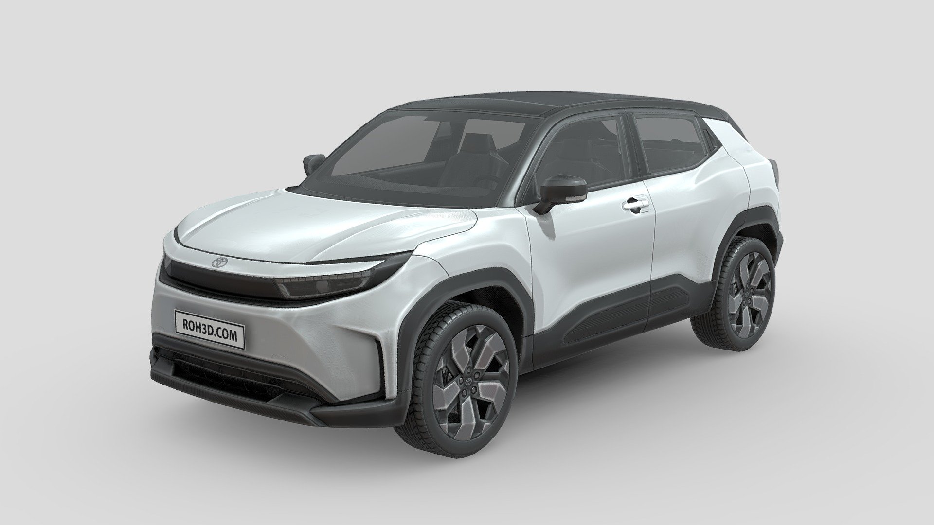 Low Poly Car - Toyota Urban Cruiser 2025 - 3D model by ROH3D