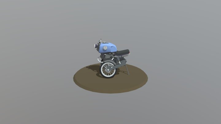 XYZ SCOOL   draft course work   "bike-beetle" 3D Model