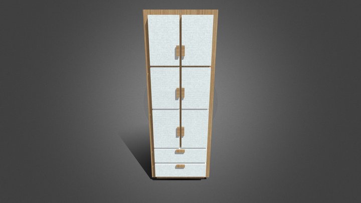 mueble bolsos2 3D Model