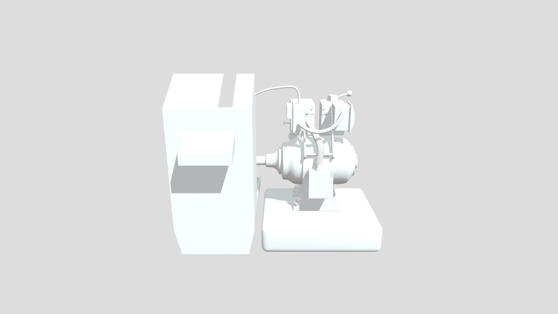 Glass Engraving Large Lathe Download Free 3D model by kitimarketing
