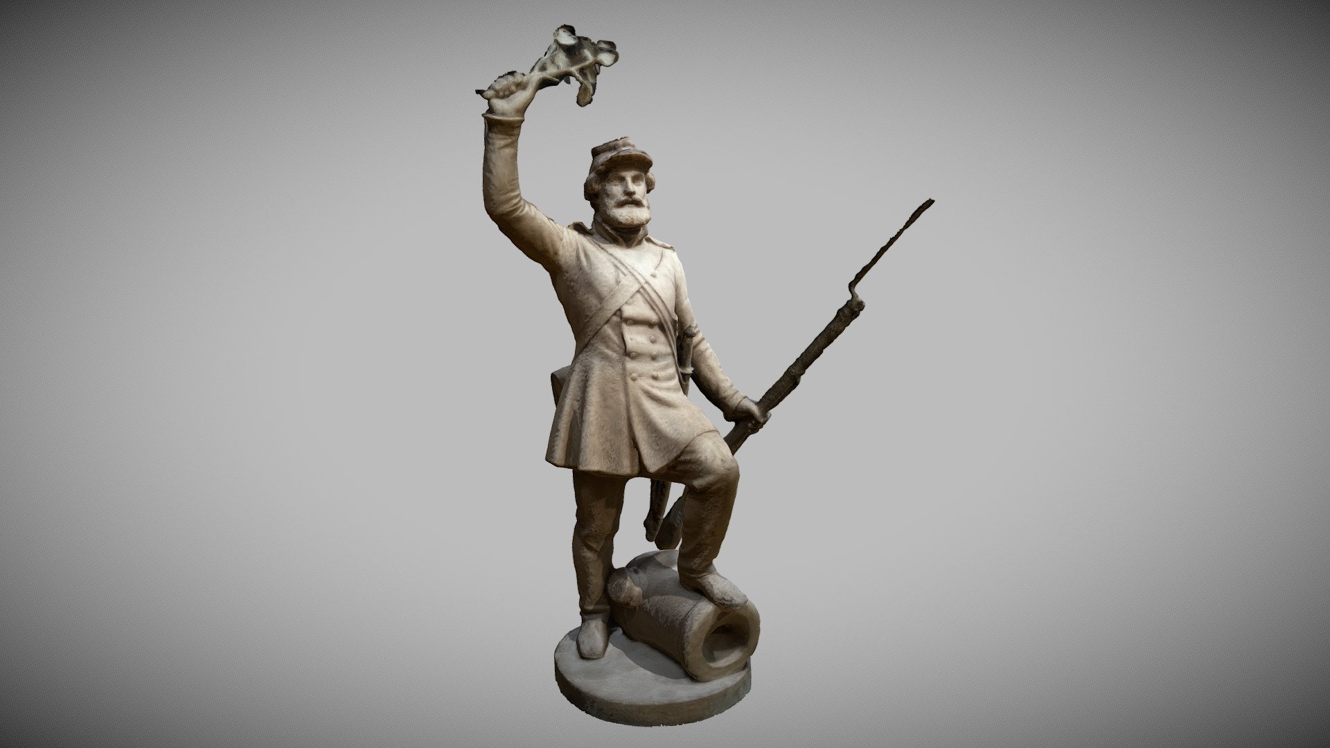 A Victorious Danish Soldier