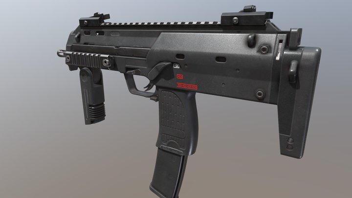 MP7A1 3D Model