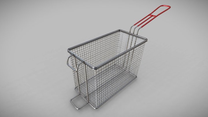 Fry Basket 3D Model