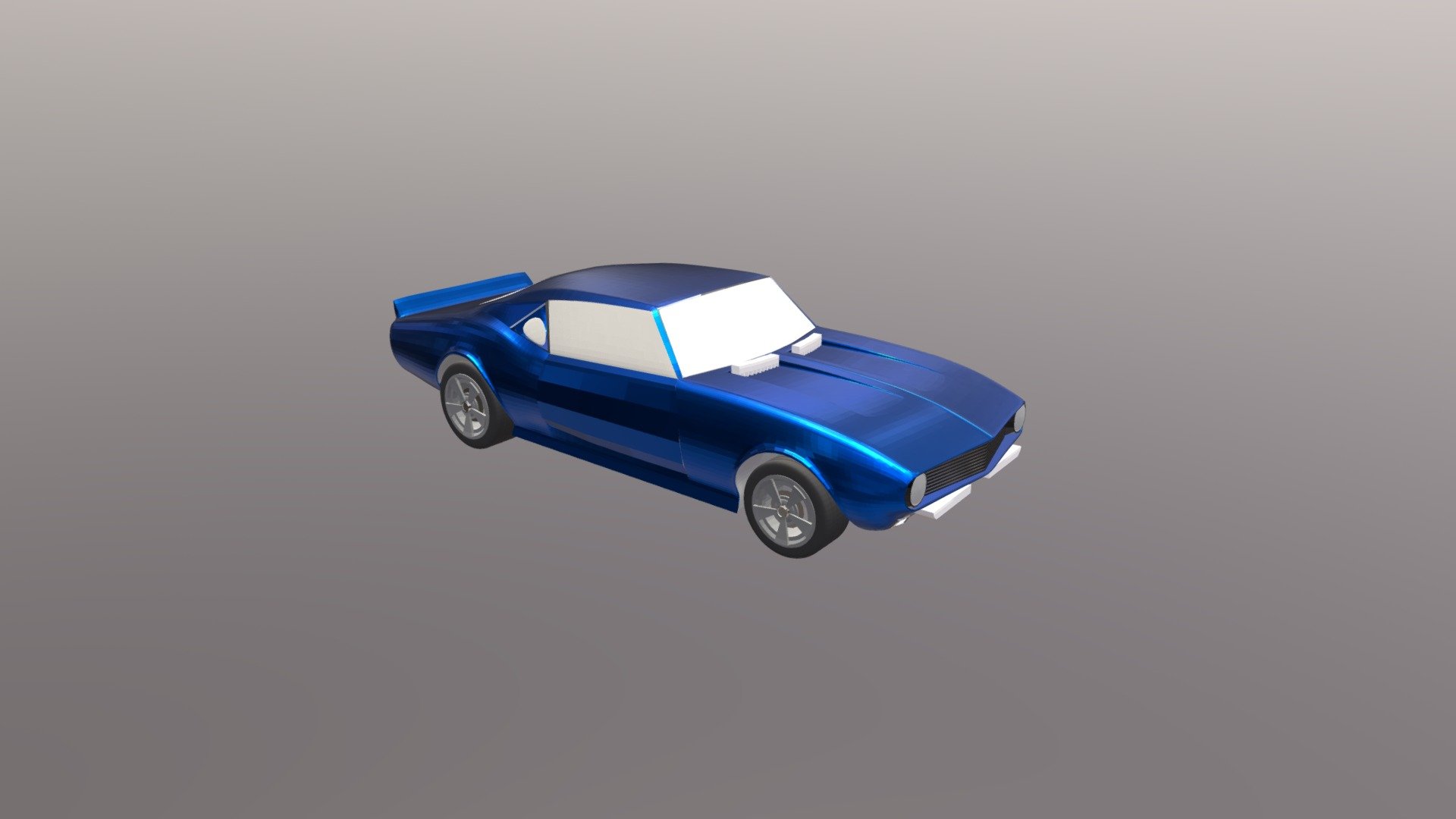 Lowpoly Chevrolet Camaro SS