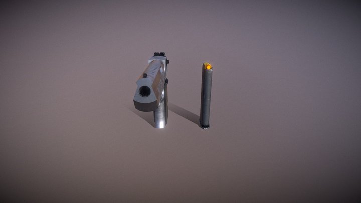 Desert Eagle 3D Model