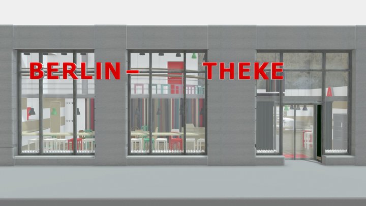 BERLIN THEKE 3D Model