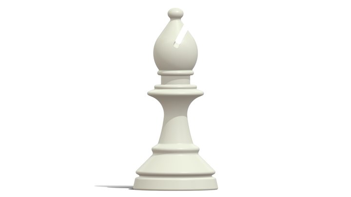 Bishop - Staunton Full Size Chess Set