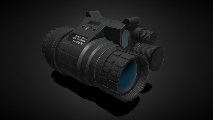 AN/PVS 14 NightVision Device 3D Model