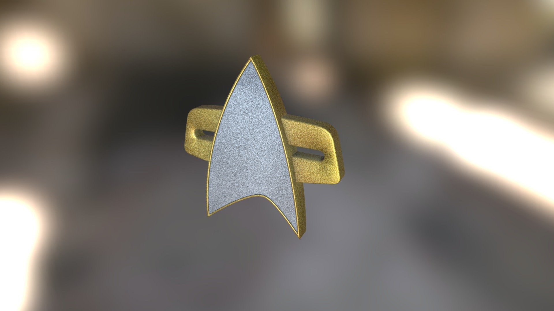 Star Trek Voyager Combadge 2371 - 3D Model By Sailor V Creations ...