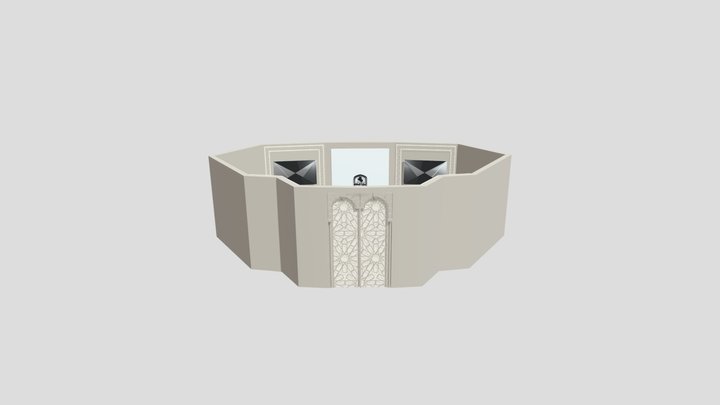 Central hall A 3D Model