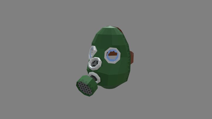 modèle 3D de Hazmat Mask (mauvais inspiré) gratuit - TurboSquid