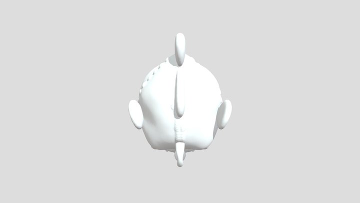 Angler Fish Character.obj 3D Model