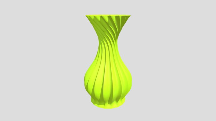 spiral vase 3D Model
