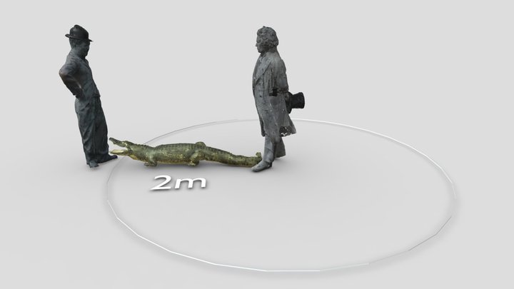 Social Distancing 3D Model