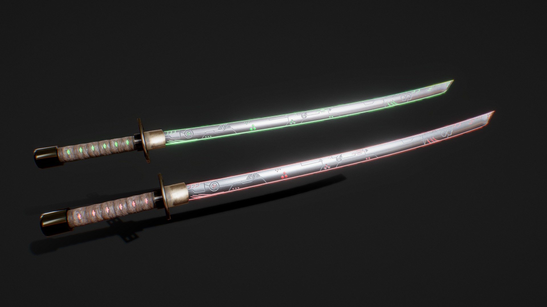 The Cyber Sword - Buy Royalty Free 3D model by Isaack - Tacko The 3D ...
